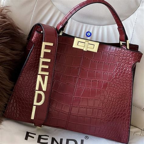 fendi croco